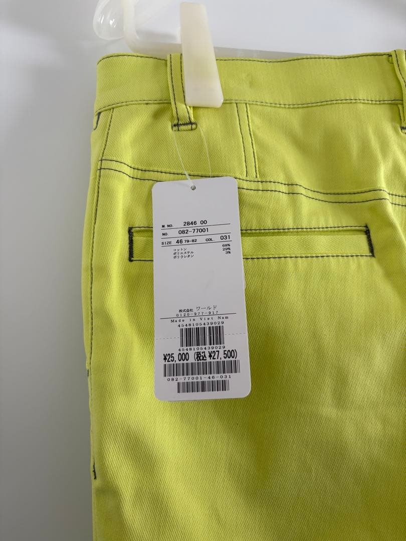 新品タグ付き adabat アダバット ゴルフパンツ メンズ 46