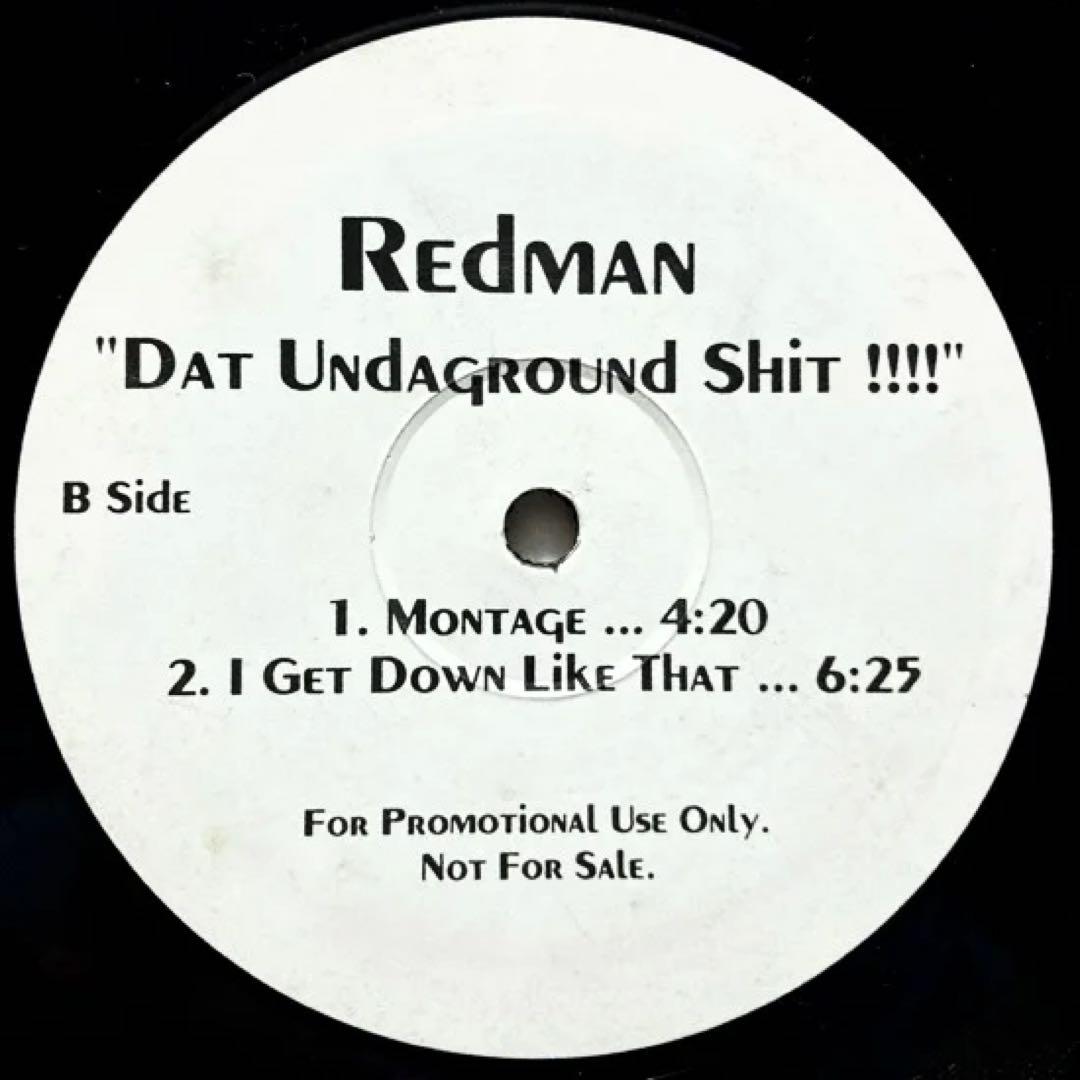 Redman Dat Undaground Shit プロモ12レコード