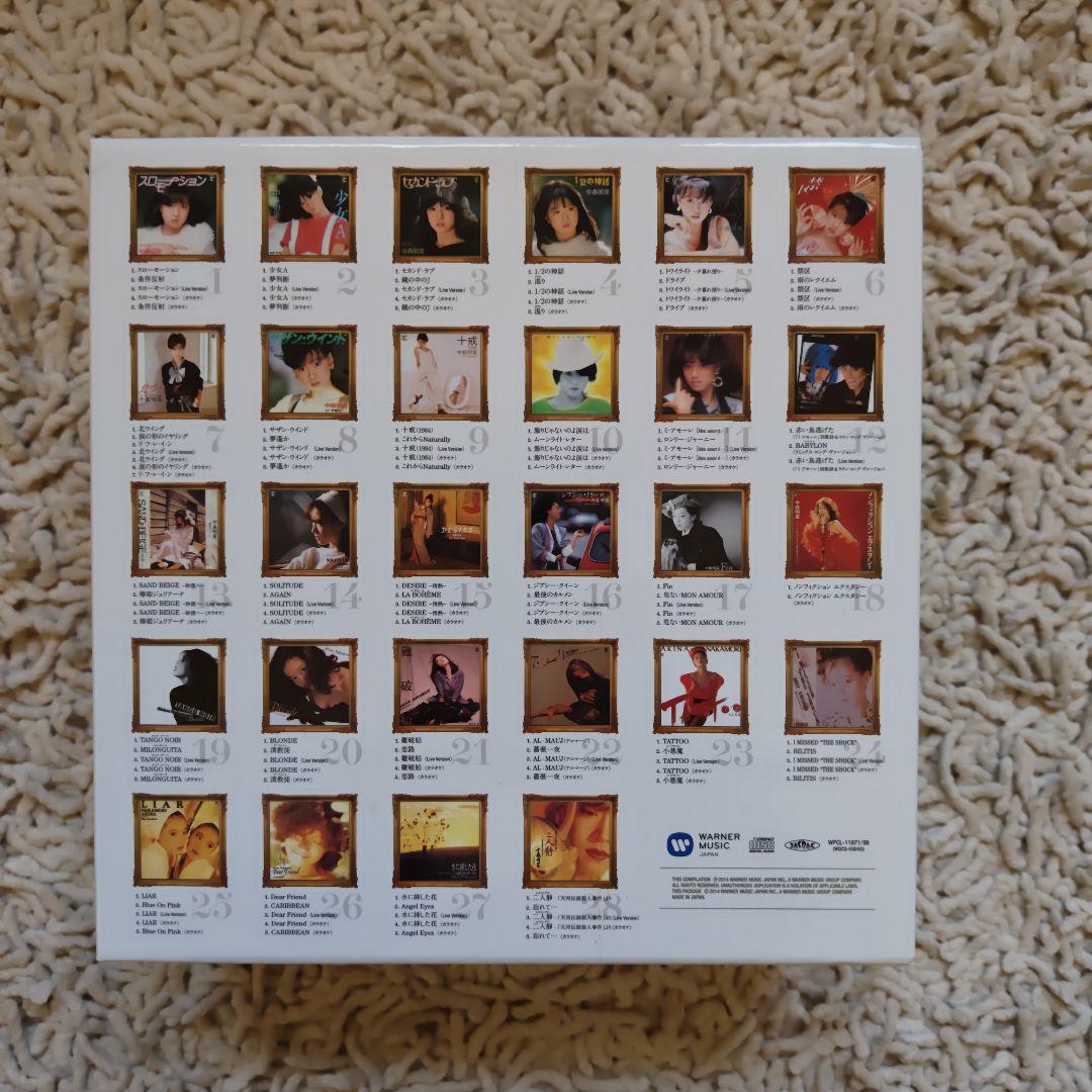 中森明菜　紙ジャケットシングルコレクション　限定盤BOX