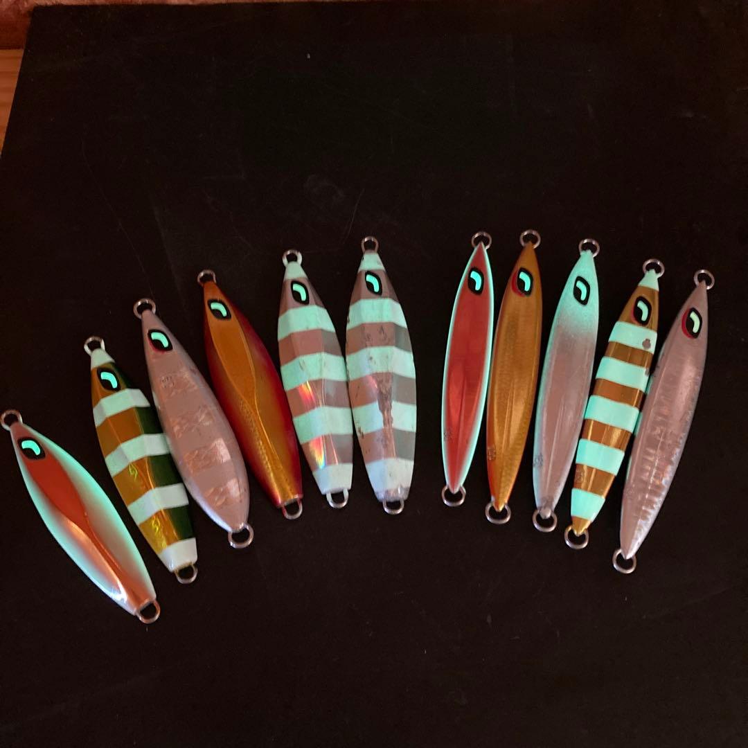 シマノ計11本セット　サーディンウェバー5本　ウイングフォール6本　スロー系ジグ