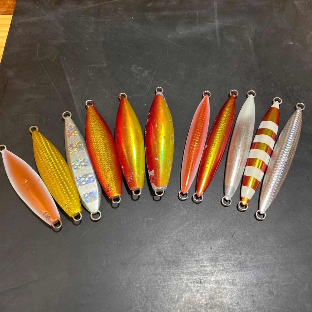 シマノ計11本セット　サーディンウェバー5本　ウイングフォール6本　スロー系ジグ