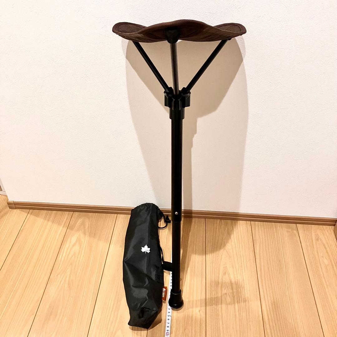 ロゴス　LOGOS エアライト 1ポールチェア　ハイポジション　1本脚椅子