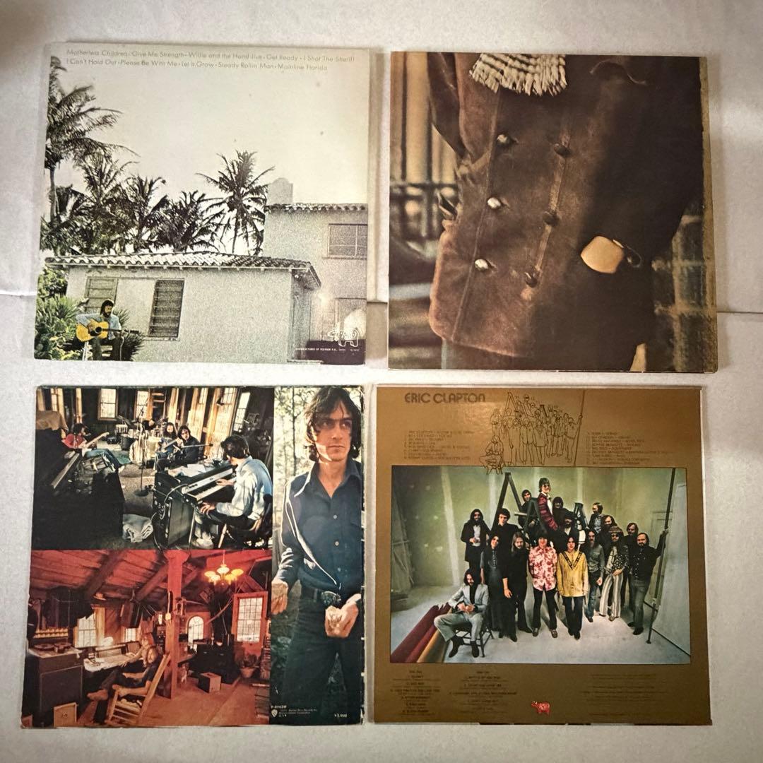 70sロック黄金期セット！ボブ・ディラン(ポスター付) / クラプトン等名盤4盤