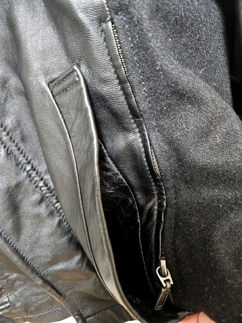 BUFFALO BOBS　2way ラムレザージャケット