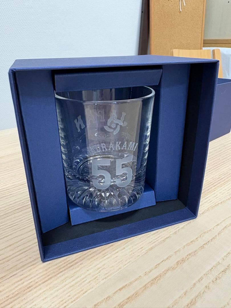 【限定貴重品】WBC2023優勝記念 村上宗隆ロックグラス