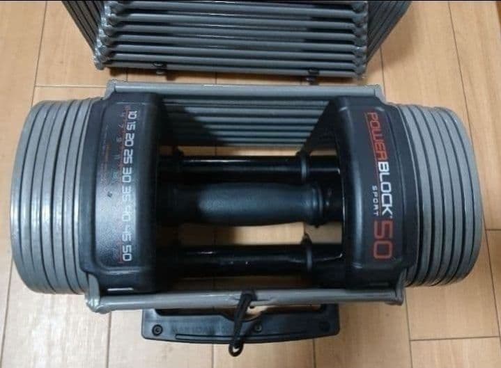 ② POWER BLOCK SP50パワーブロック ダンベル23kg × 1個