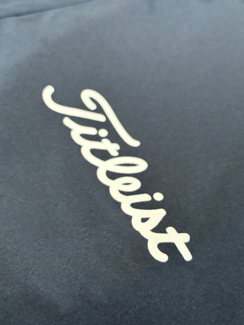 【美品】Titleist タイトリスト 2way レインウェアジャケット 紺 L