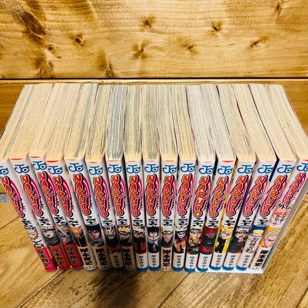 NARUTO 全巻セット＋外伝　初版帯付き　多数