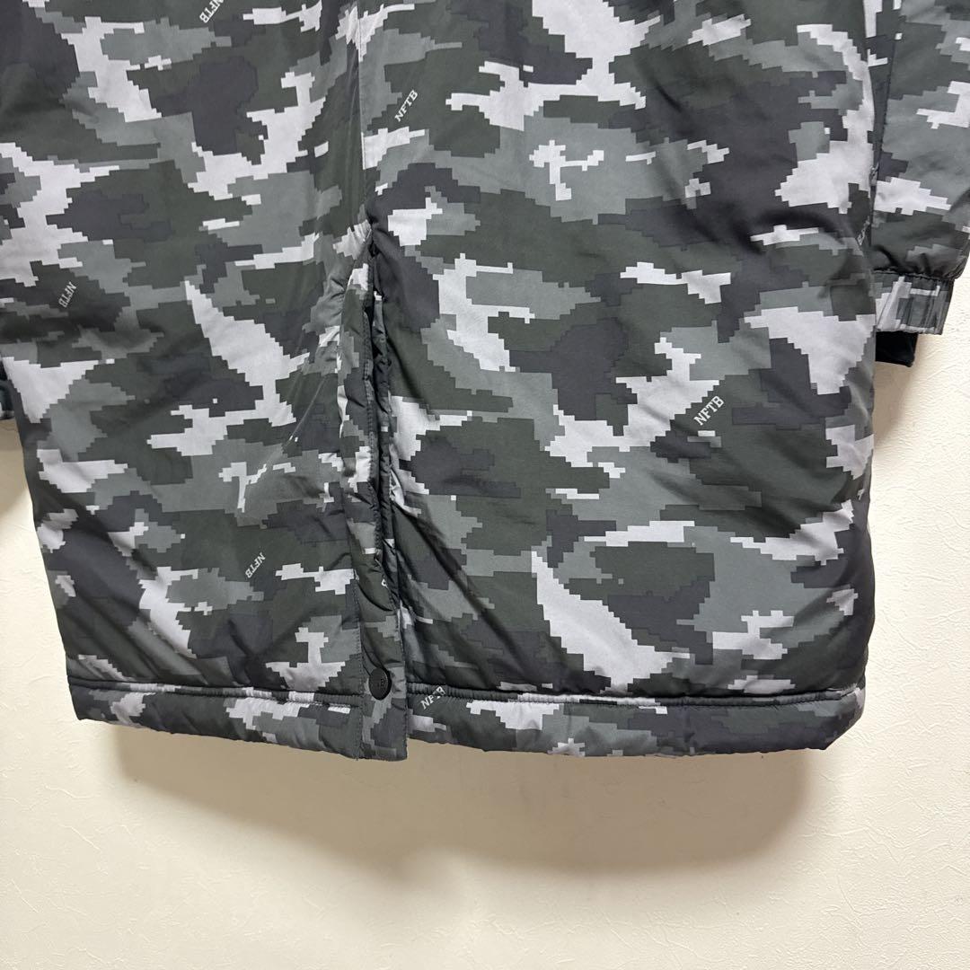 レア ナイキ NFTB ベンチコート カモ M