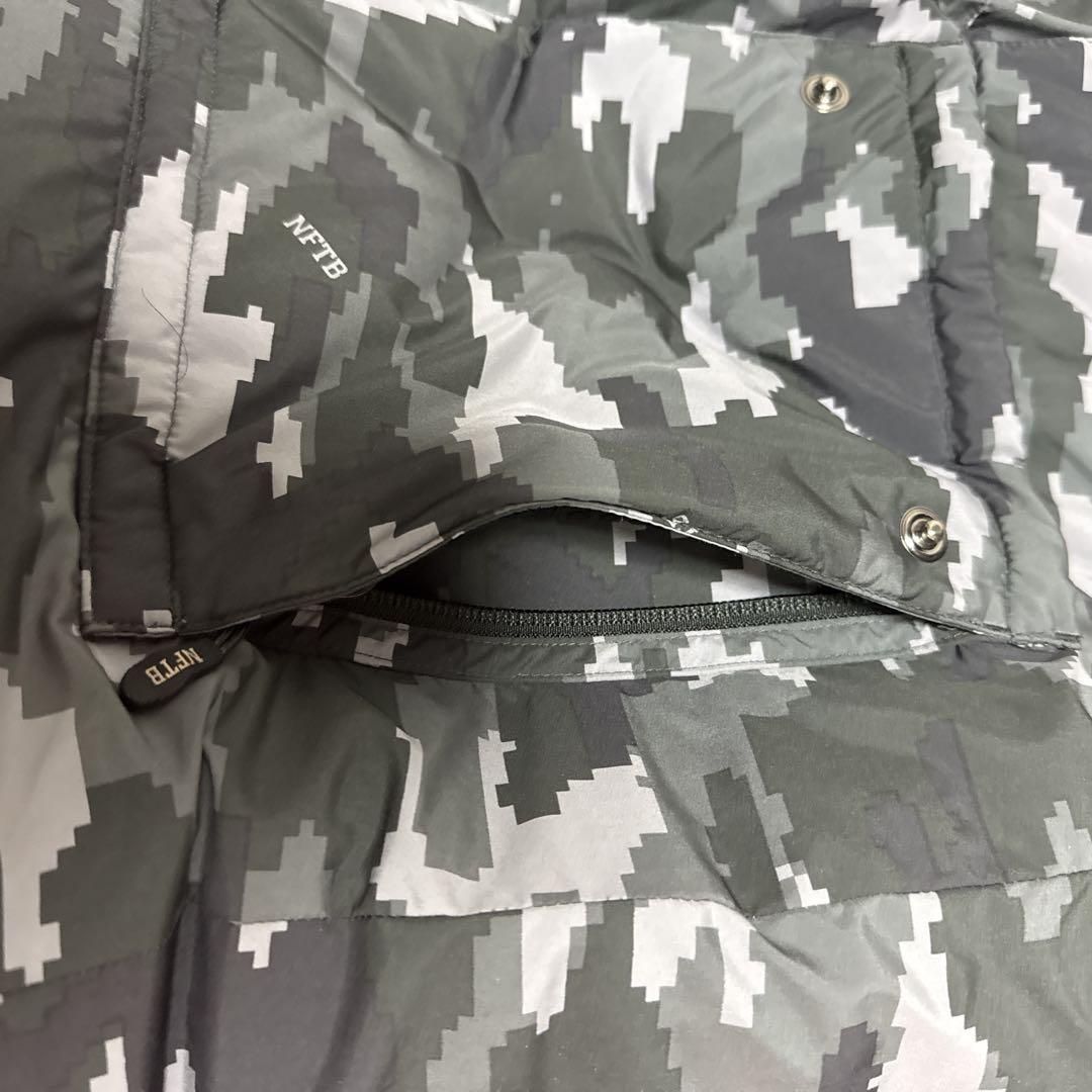 レア ナイキ NFTB ベンチコート カモ M
