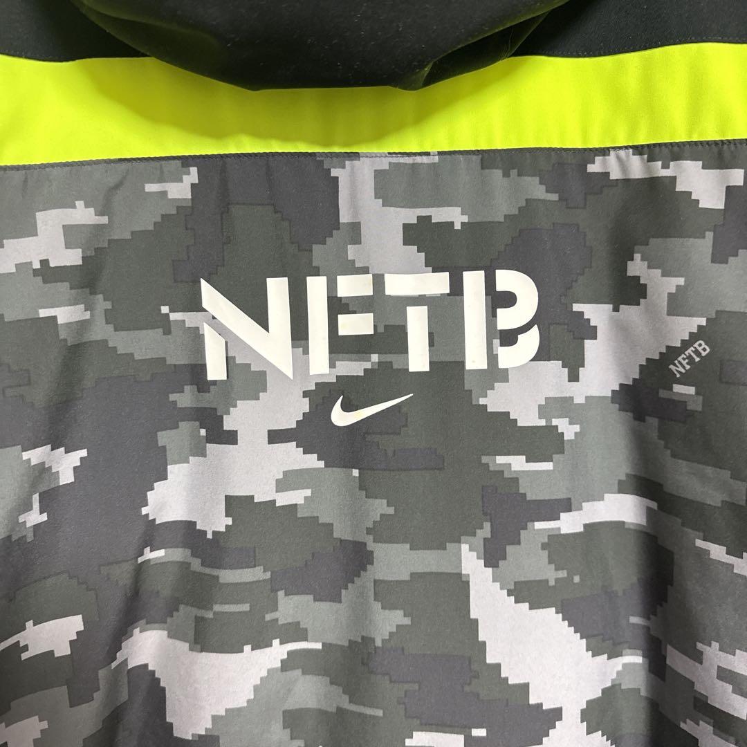 レア ナイキ NFTB ベンチコート カモ M