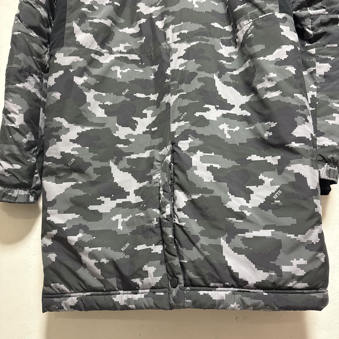 レア ナイキ NFTB ベンチコート カモ M
