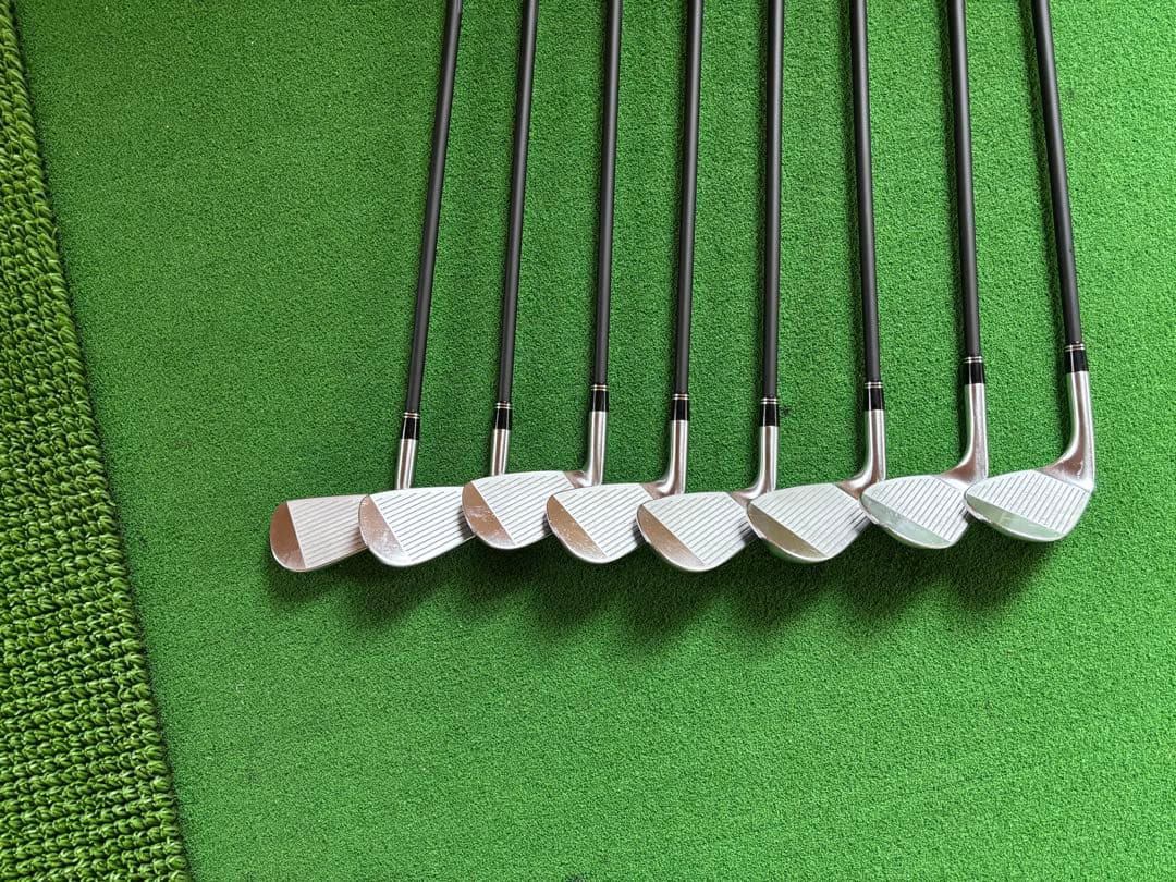 Epon AF-506アイアン、ウェッジ8本セット　トラビル105Ｓ