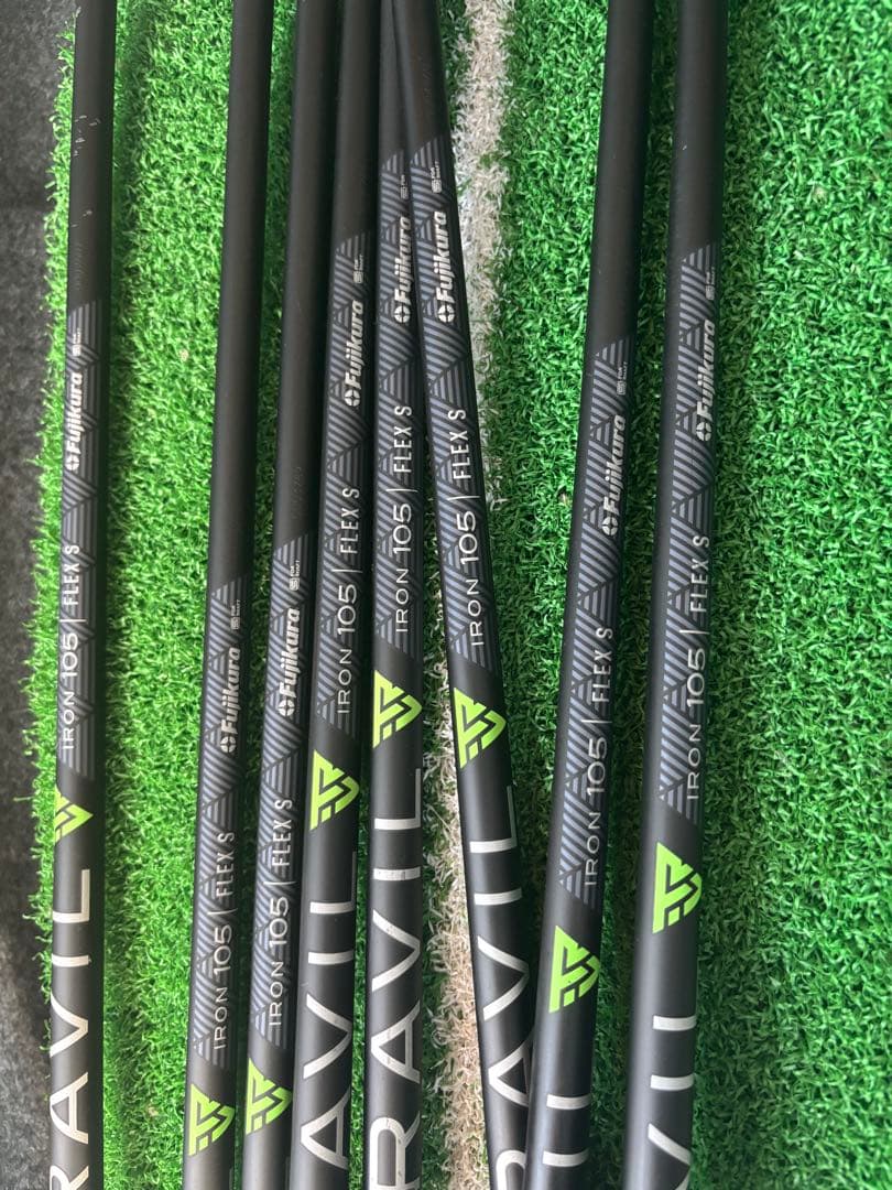 Epon AF-506アイアン、ウェッジ8本セット　トラビル105Ｓ