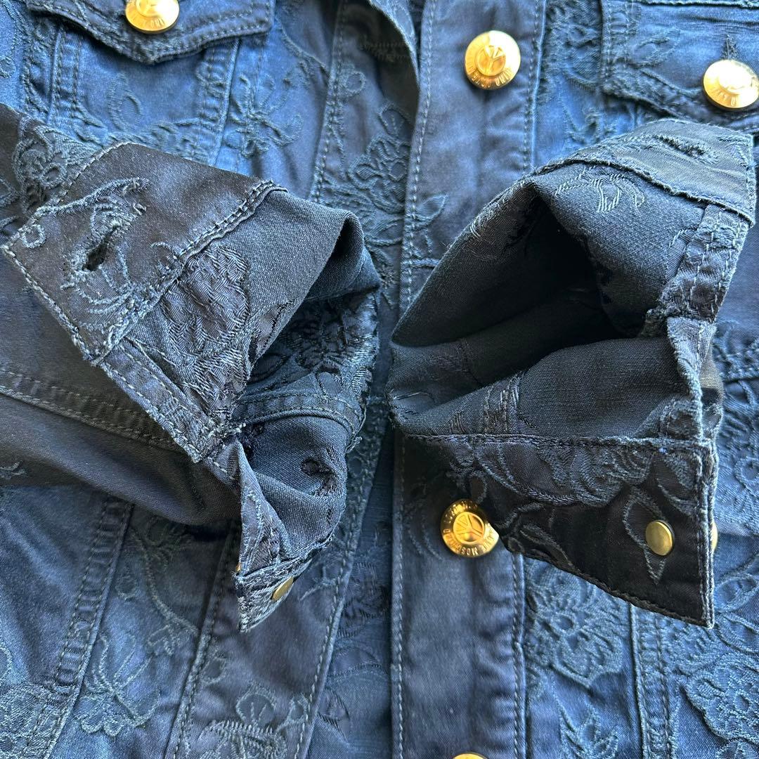 LOVE MOSCHINO モスキーノ フラワージャガードジャケット