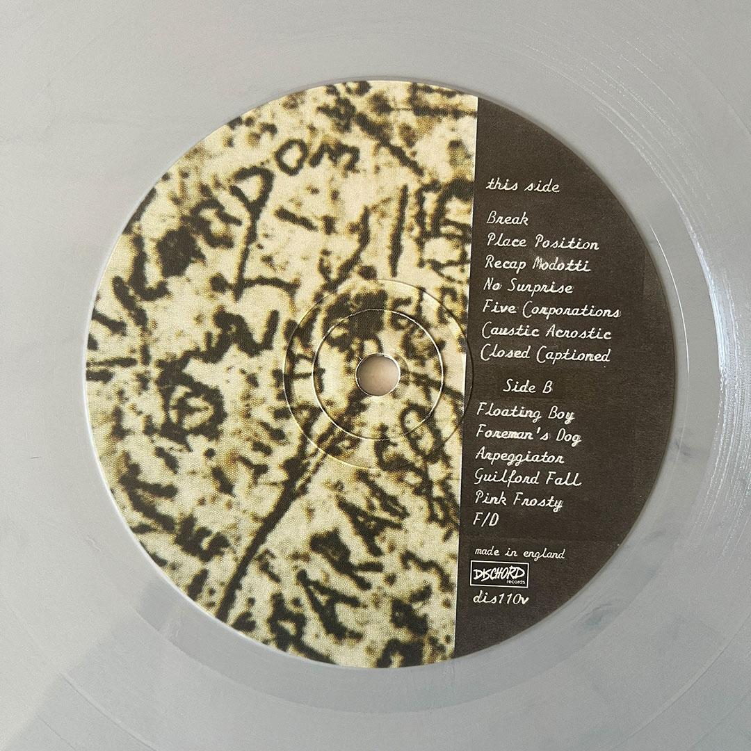 Fugazi / End Hits LP DIS110V グレービニール