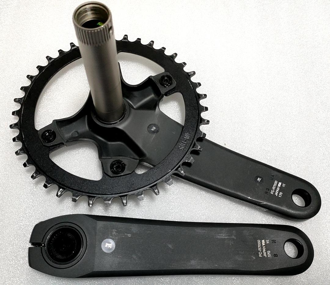 シマノ 105 FC‐R7000 クランクセット ナローワイド スプロケット付き