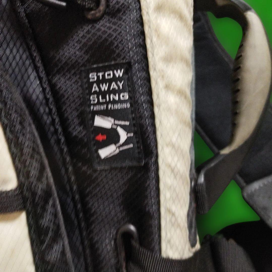 Burton スタンド式キャディバッグ 黒/ベージュ