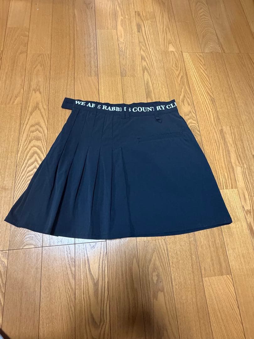 FR2 GOLF ブラック プリーツスカート