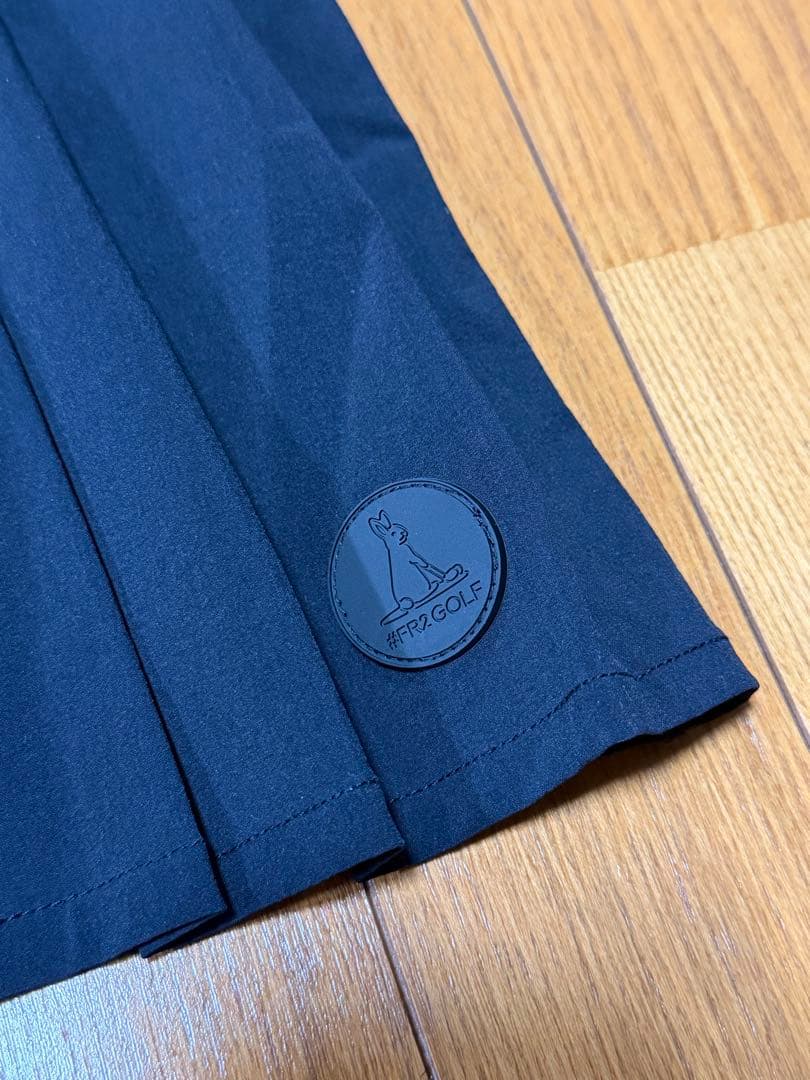 FR2 GOLF ブラック プリーツスカート