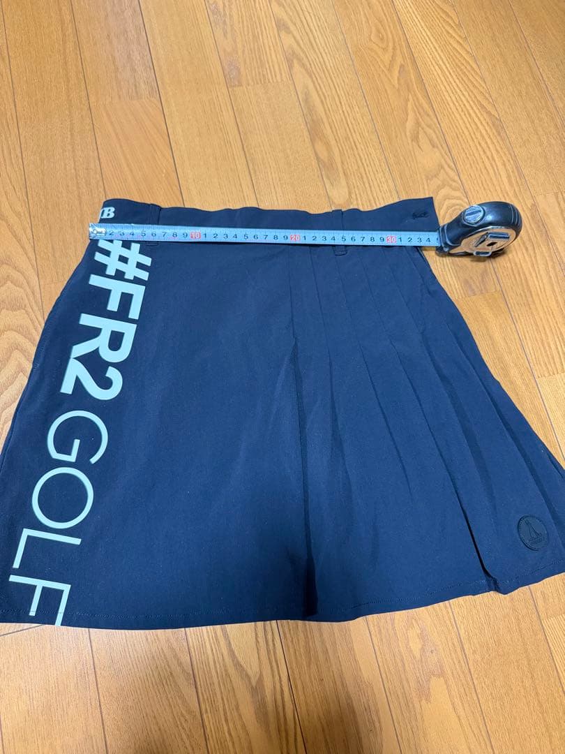 FR2 GOLF ブラック プリーツスカート