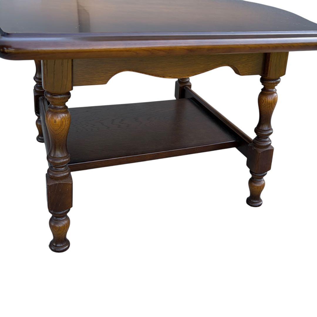 【極美品】飛騨産業　キツツキマーク　穂高シリーズ　コーヒーテーブル