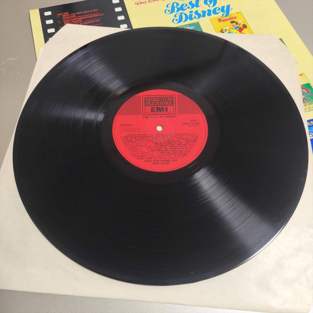 レア UK盤 The Best of Disney LP レコード ディズニー