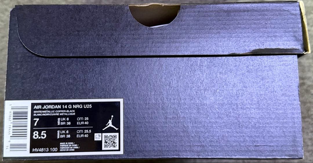 ナイキ エア ジョーダン 14 ゴルフ US OPEN 25cm