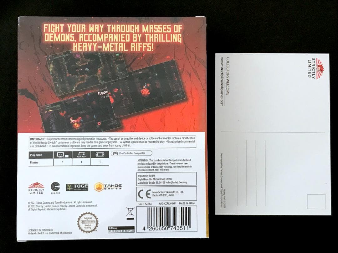 ライジングヘル RISING HELL 限定版