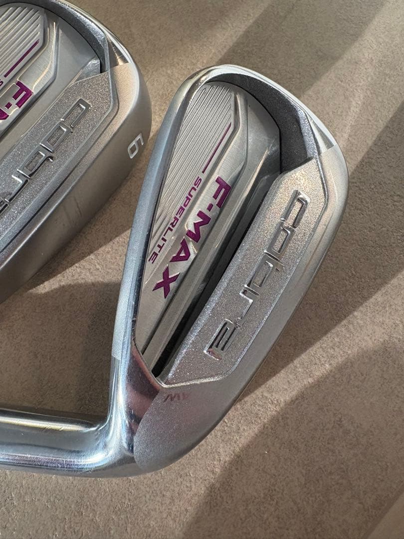 Cobra F-MAX 　レディースアイアン　7番9番Pアイアン3本セット