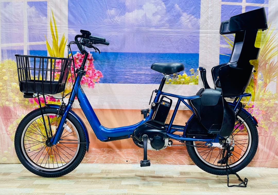 2022年ギュットアニーズDX⭐️16AHパナソニック子供乗せ電動自転Y3798