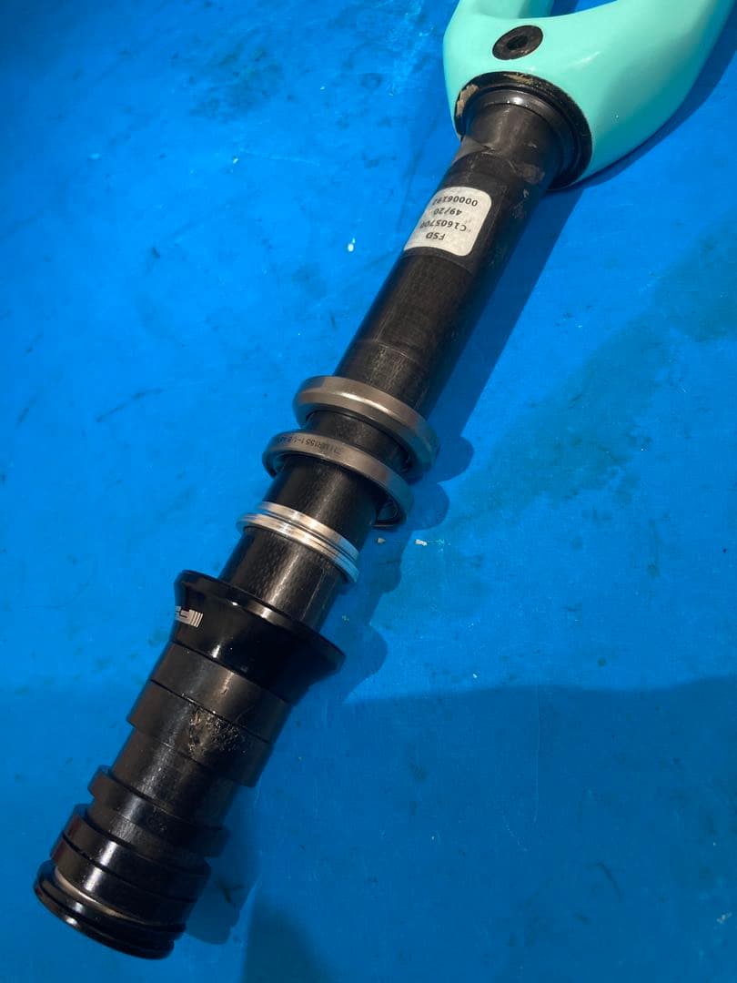 ★ビアンキ VIA NIRONE 7 カーボンフロントフォーク ヘッドパーツ付