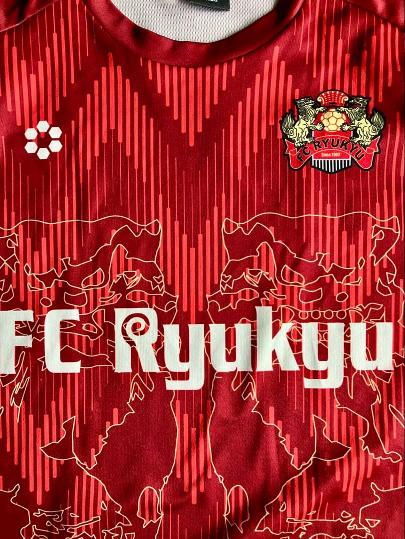 【美品】人気 FC琉球 2023レプリカユニフォーム M トレーニング