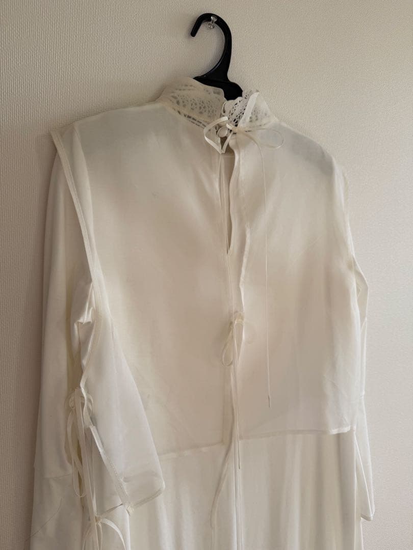 【クリーニング済】Mame Kurogouchi シルクベスト