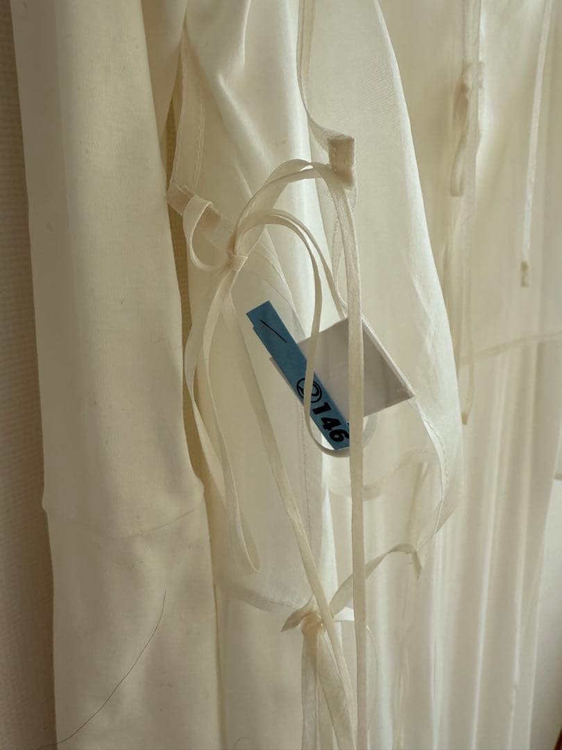 【クリーニング済】Mame Kurogouchi シルクベスト