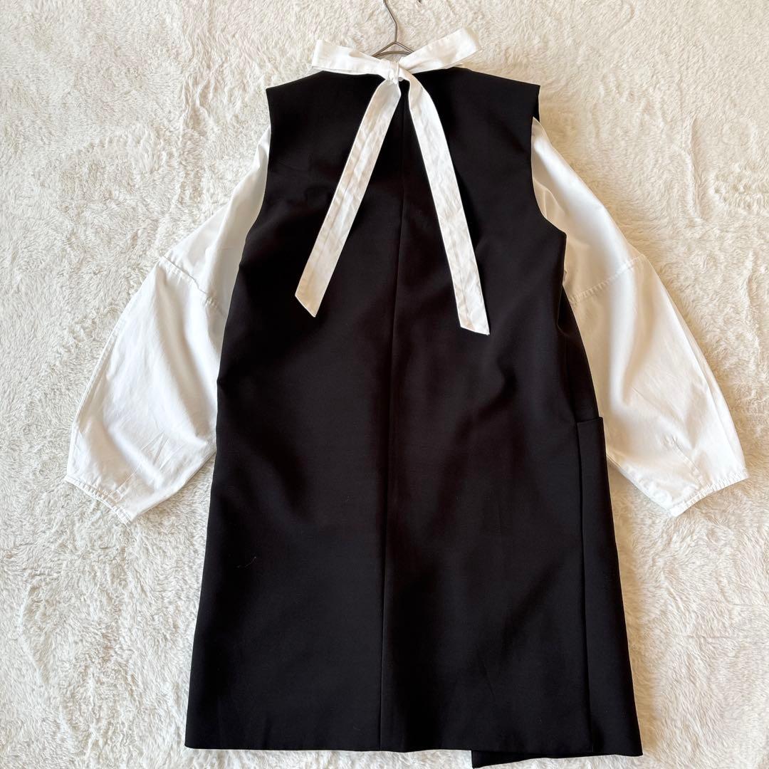 2点セット ジレ ボウタイブラウス セレモニー ママスーツ 卒業式 入学式