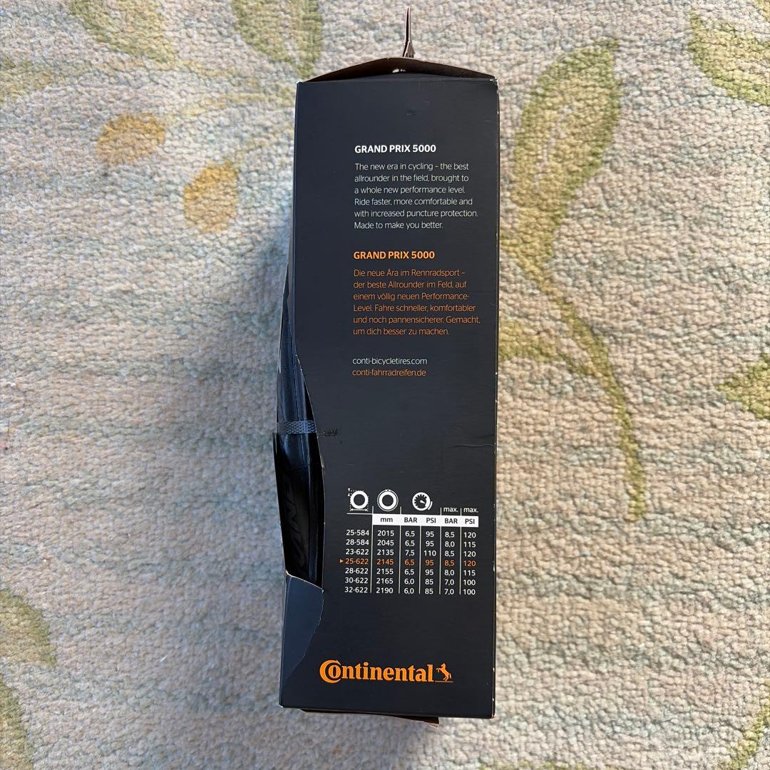 Continental Grand Prix 5000 25-622クリンチャー