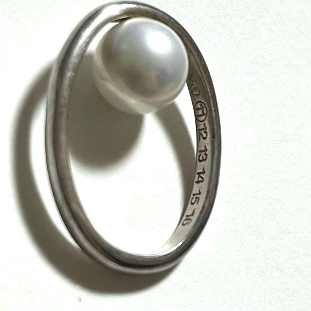 Maison Martin Margiela リング パール シルバー925
