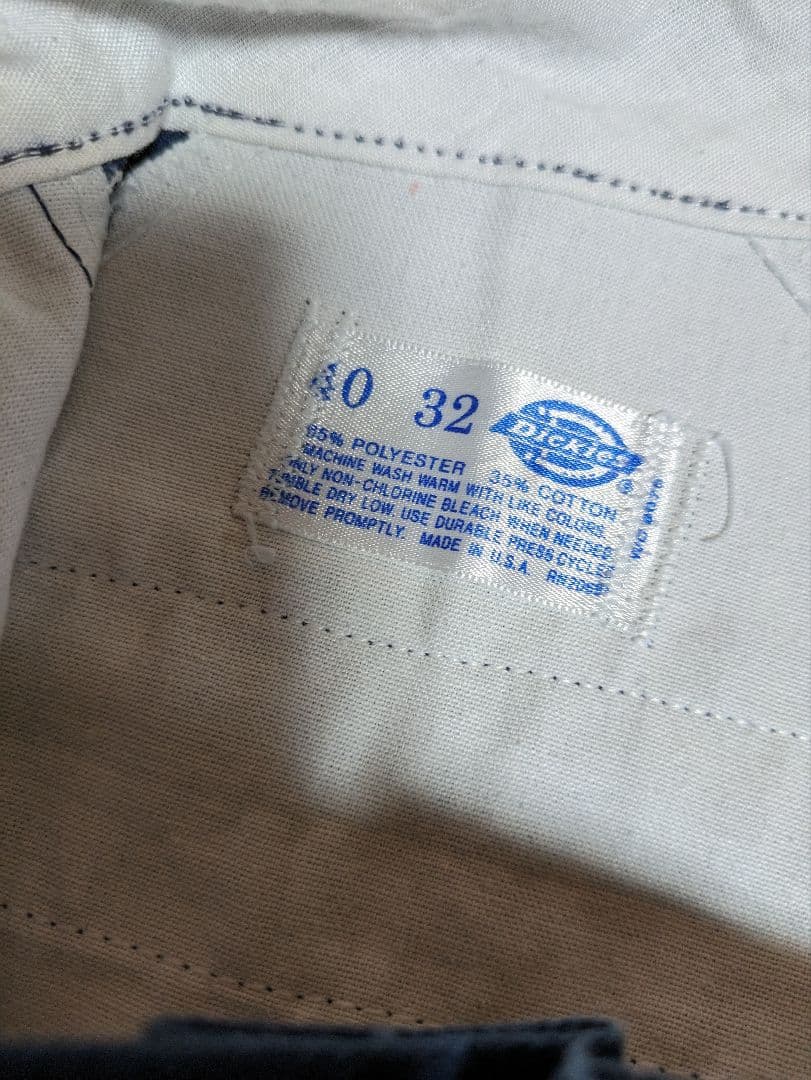 old dickies USA製 チビタグ ディッキーズ w40