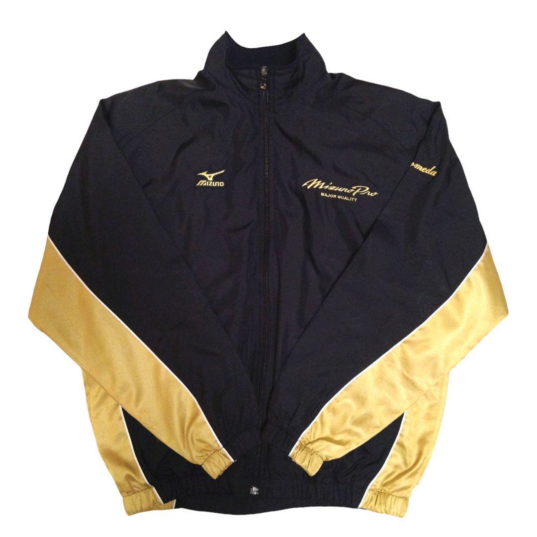 美品 ミズノプロ ブレスサーモ ウインドブレーカー 上下 セットアップ LL