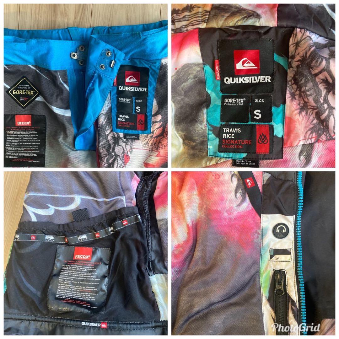 お値下げ⭐︎ウェアQUICK SILVER GORETEX Travis Rice