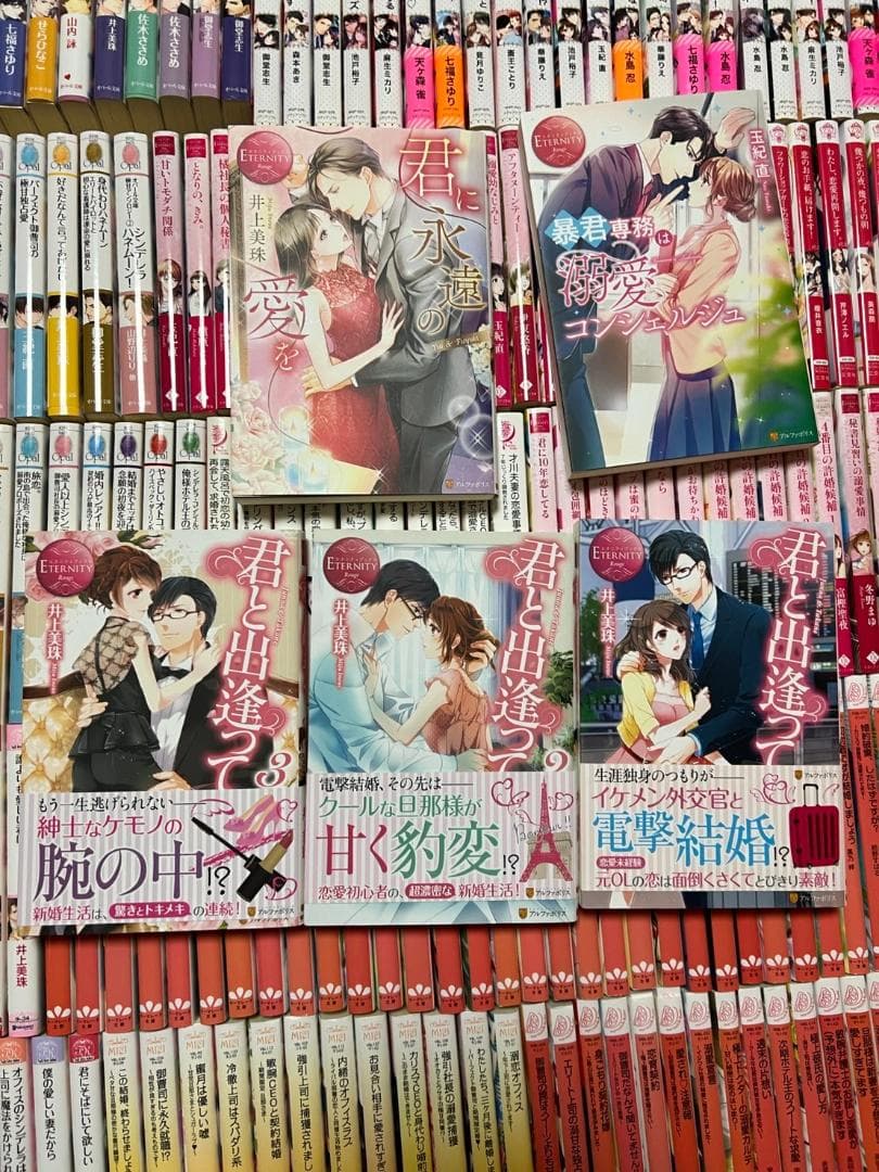 小説　まとめ　恋愛　ラブロマンス　文庫　約200冊　エタニティ　オパール　など