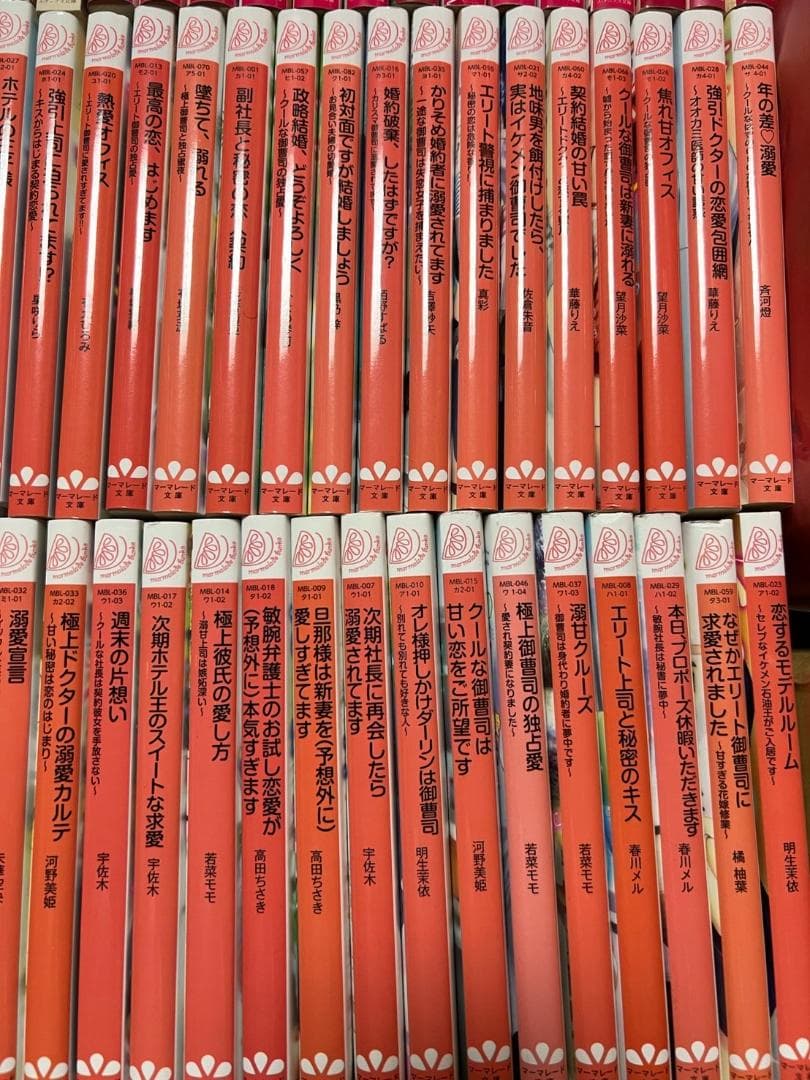 小説　まとめ　恋愛　ラブロマンス　文庫　約200冊　エタニティ　オパール　など