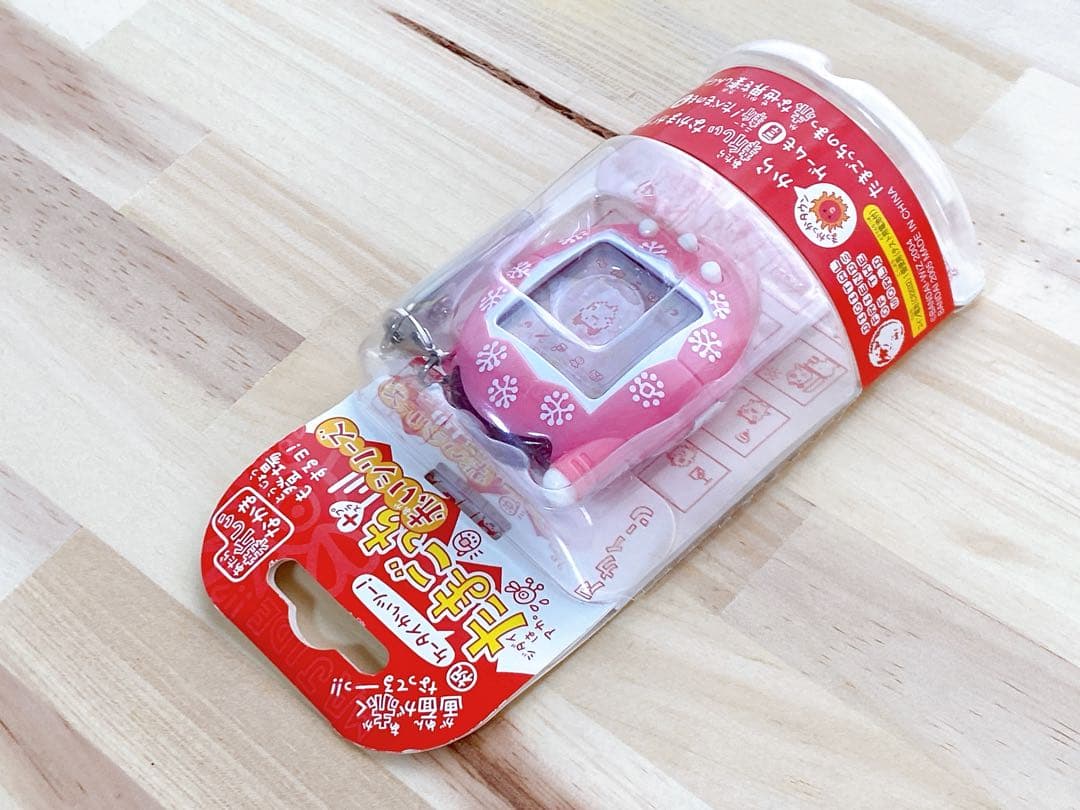 【新品未開封】 祝ケータイかいツー！たまごっちプラス 赤いシリーズ ピンク