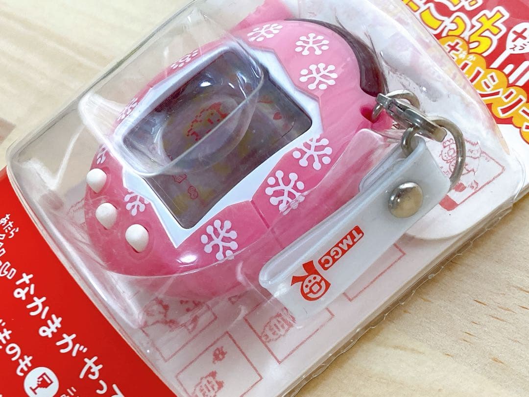 【新品未開封】 祝ケータイかいツー！たまごっちプラス 赤いシリーズ ピンク