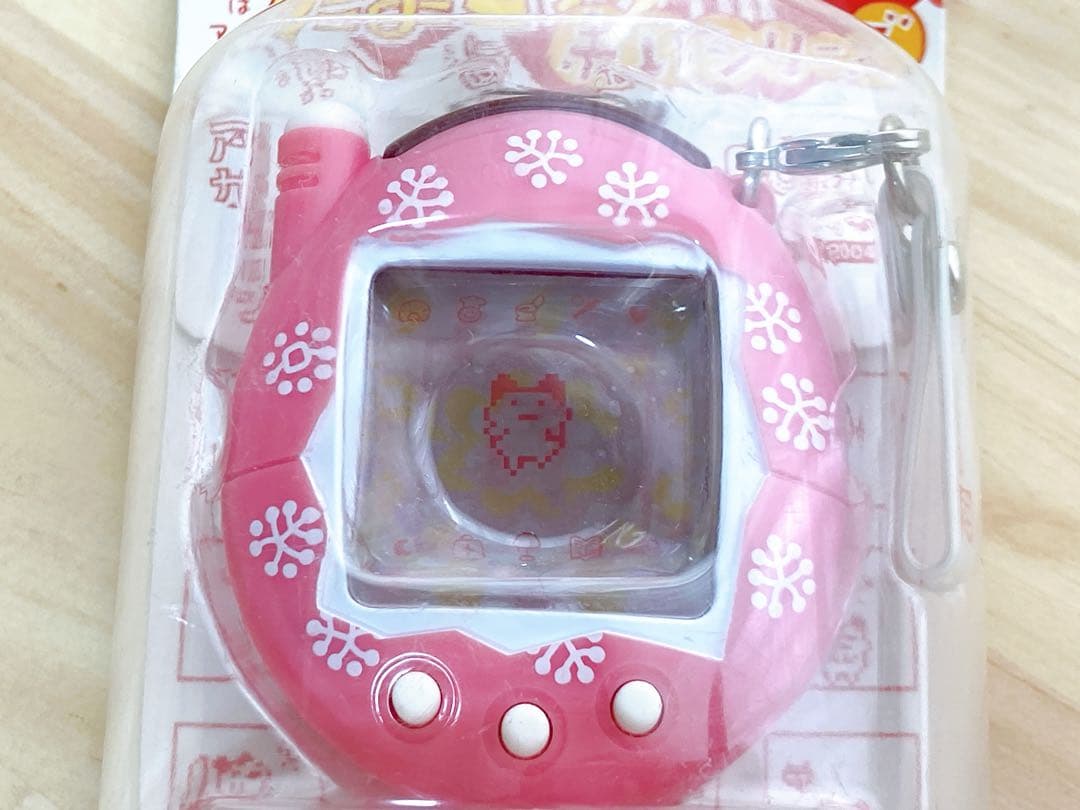 【新品未開封】 祝ケータイかいツー！たまごっちプラス 赤いシリーズ ピンク