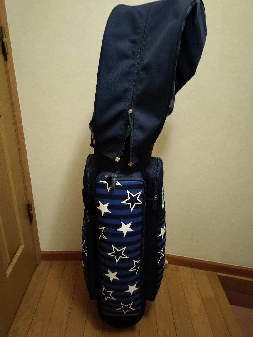 Callaway ゴルフバッグ ネイビー ストライプ　レディース
