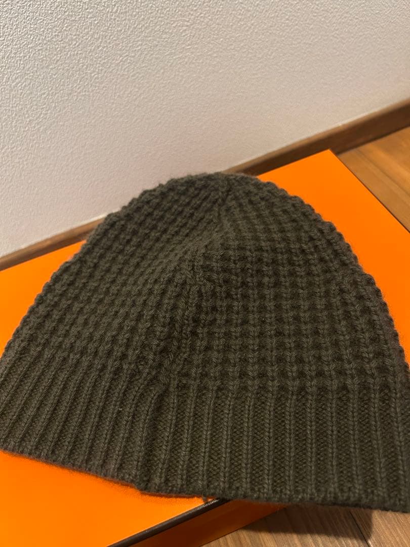 最終値下げ　エルメスHERMES カシミヤ　ニットキャップ