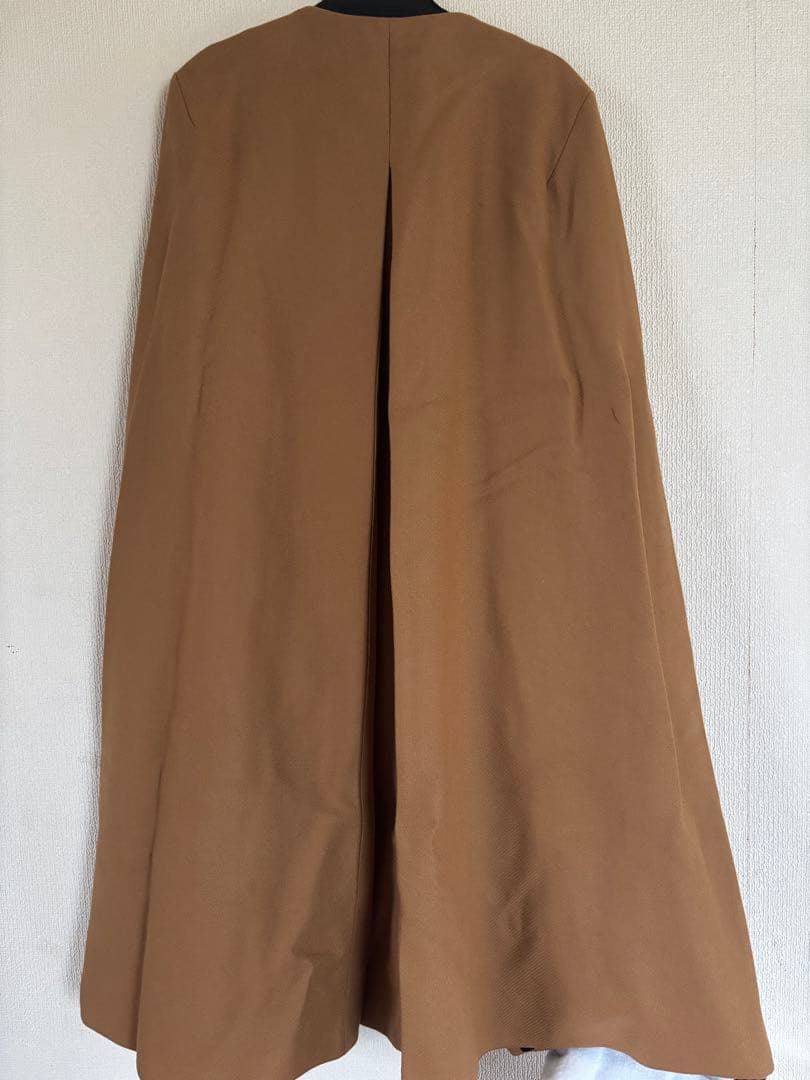ZARA WOMAN ブラウン ケープコート M