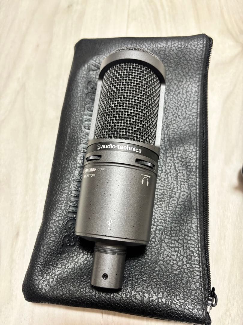 【美品】audio-technica AT2020 USB+ コンデンサーマイク